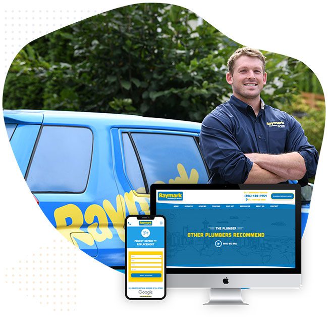 Raymark Plumbing Website Design Seattle