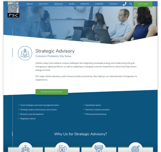 B2B Technology Seattle Website Design