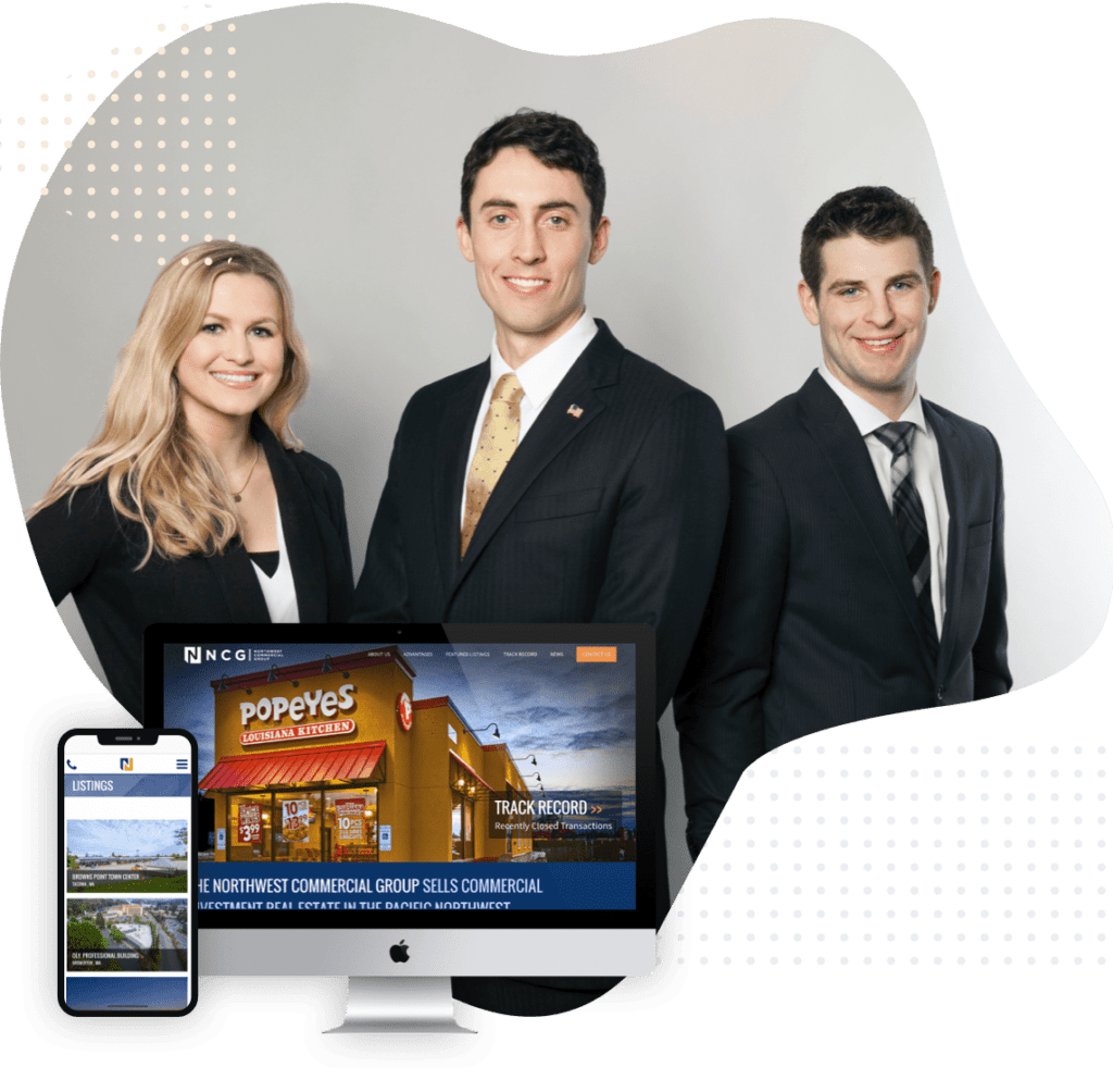 commercial real estate web design