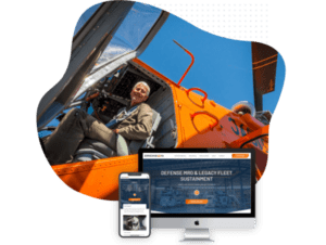 erickson ink aviation website design