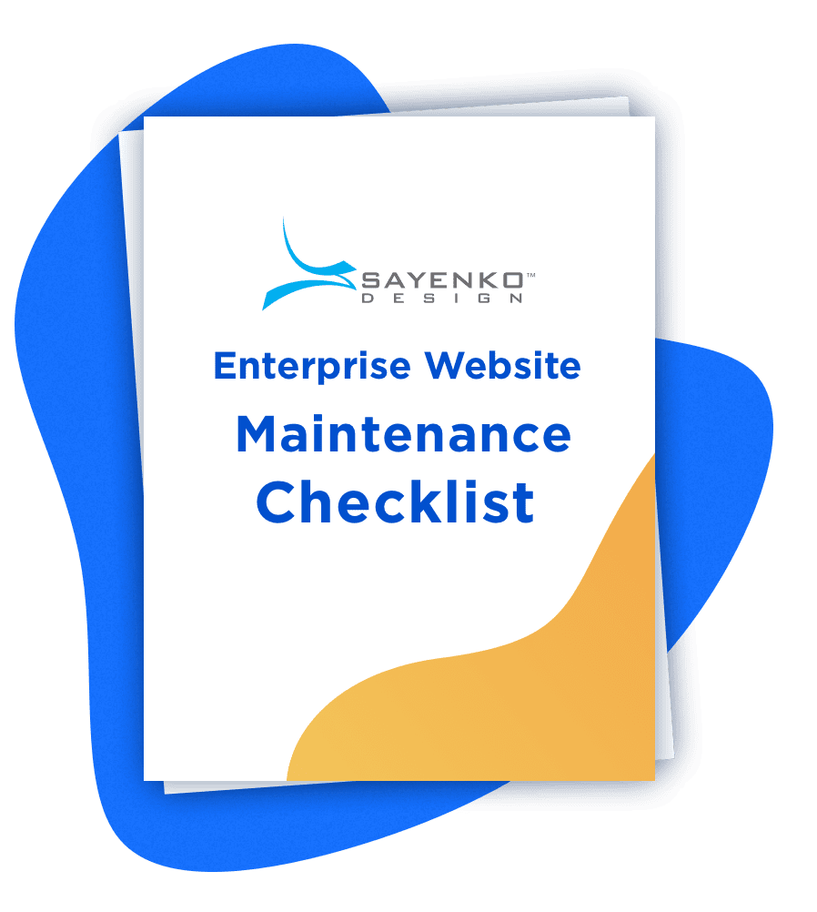 Enterprise Website Maintenance Checklist