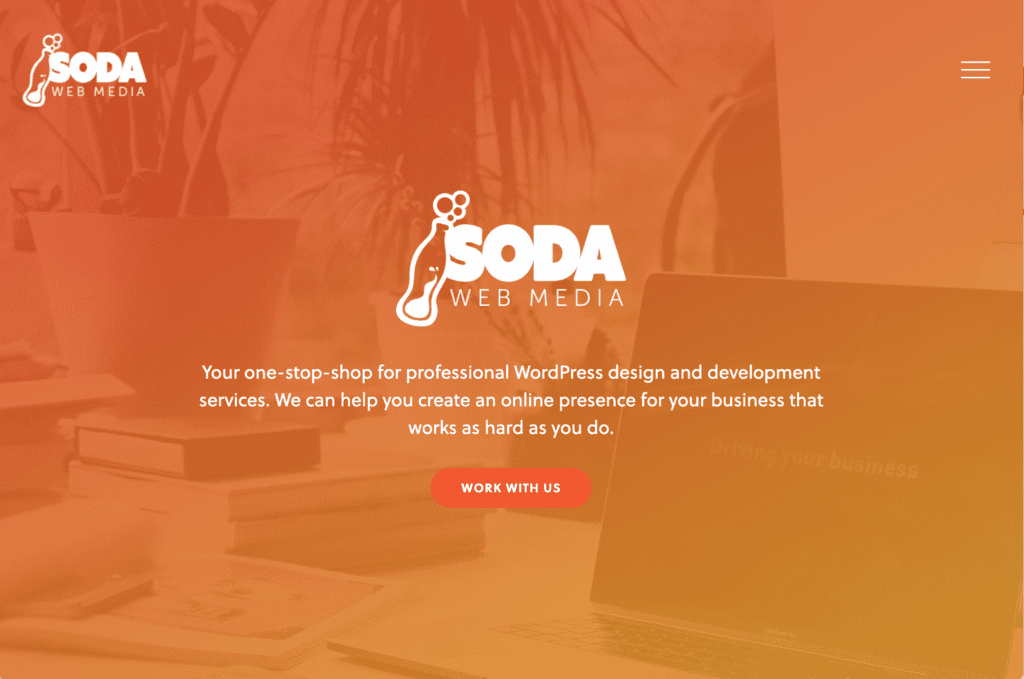 Soda Web Media website design company