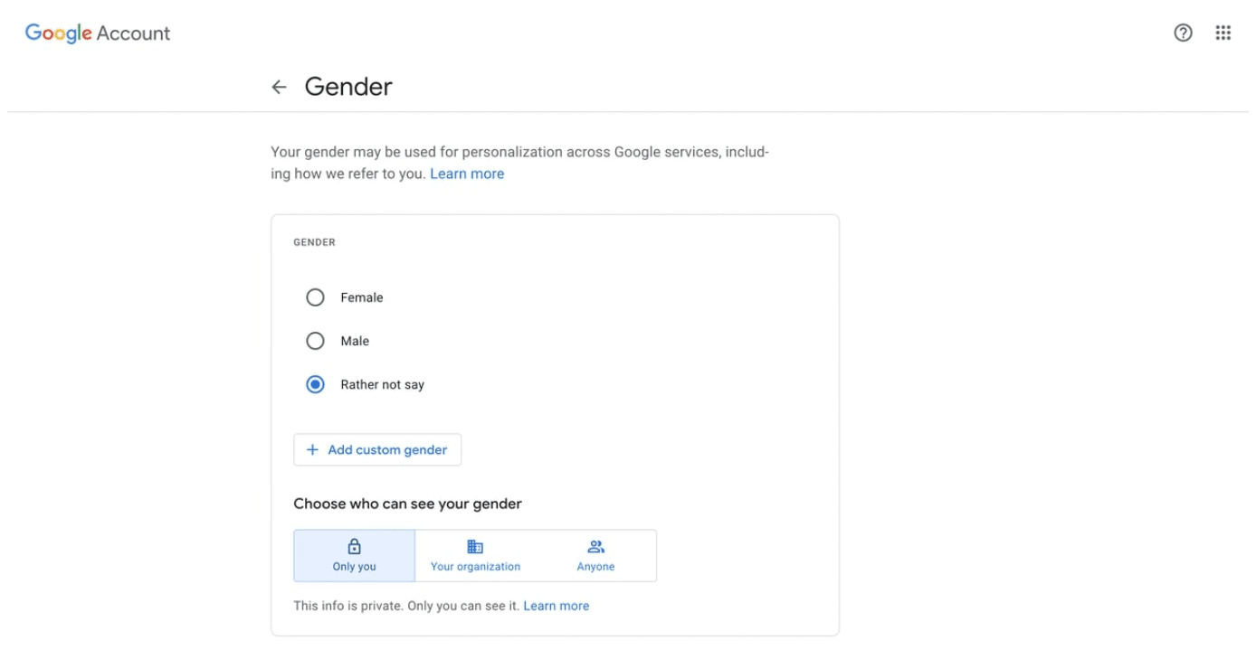 Gender-neutral web design trends 2022